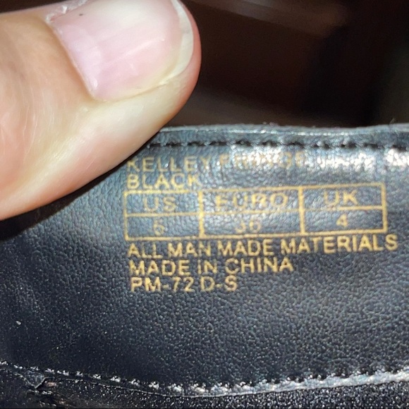 Sam Edelman Kelly Fringe Black Peep Toe Wedge 5 - Picture 10 of 15